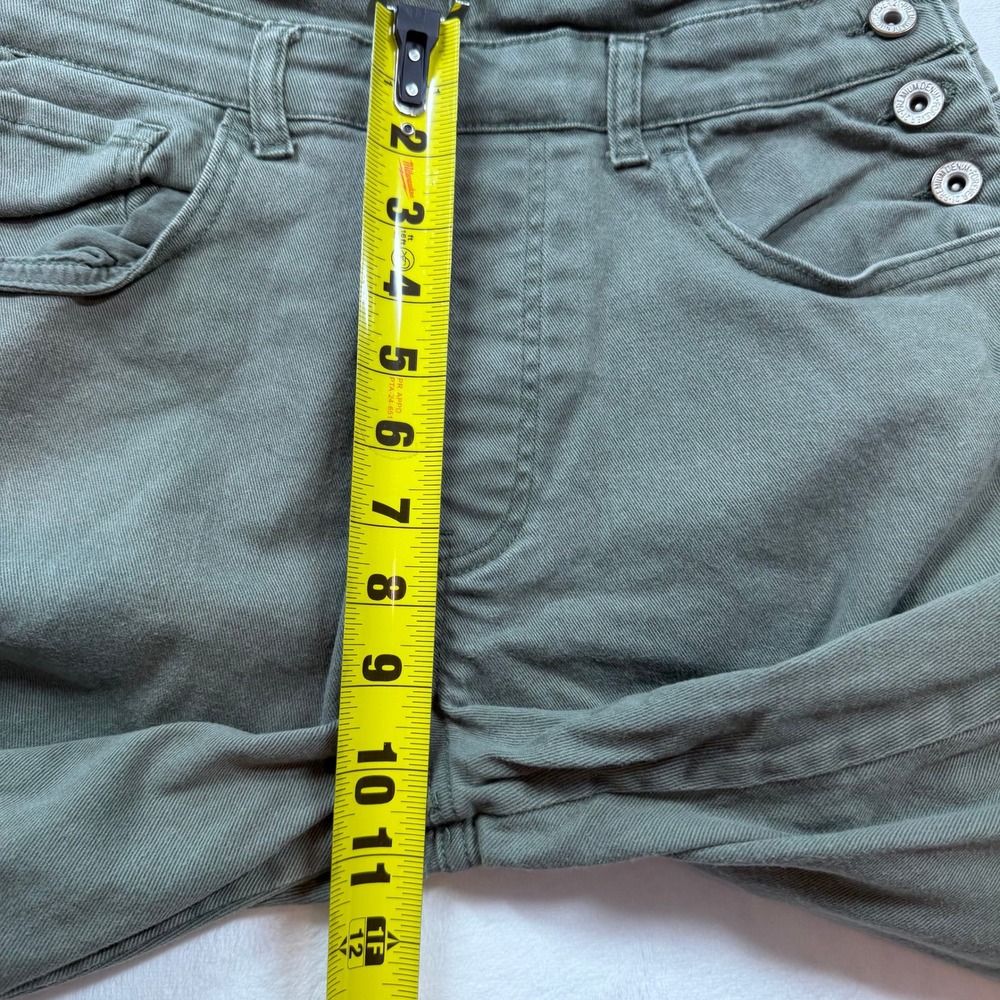 Forever 21 Olive Green Cargo Denim Overalls - Picture 12 of 13